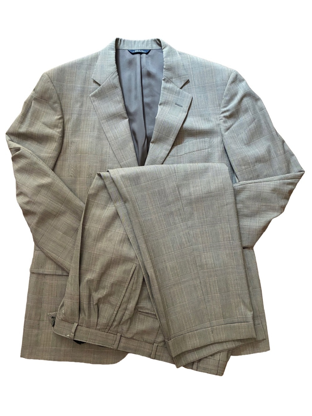 Brooks Brothers BrooksEase 100% Wool Made in USA 2 Piece Suit